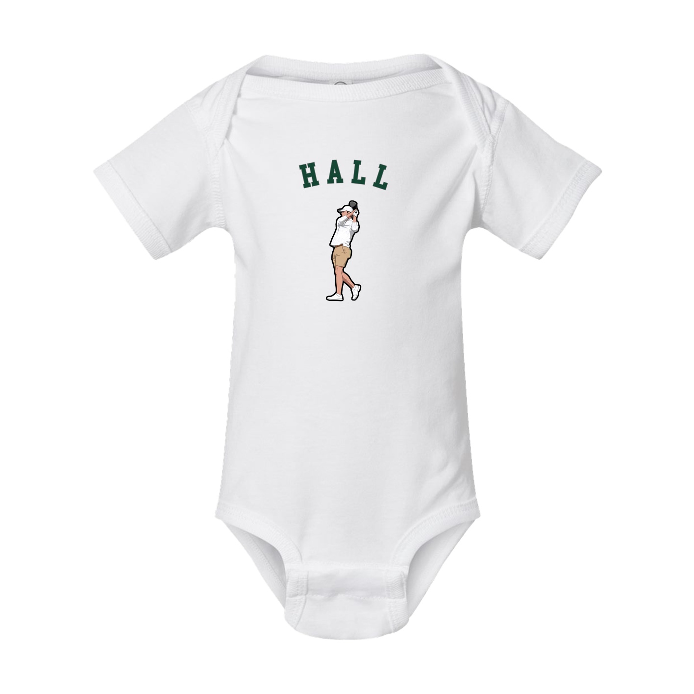 Baby Onesie — Shirsey Arch in White