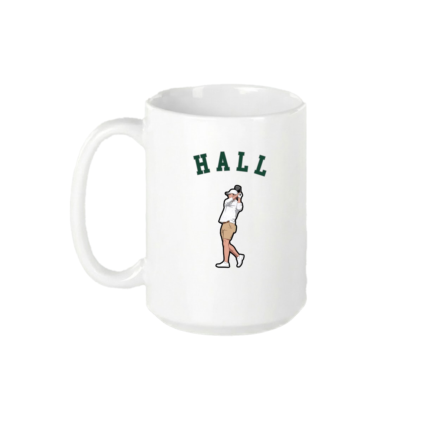 15oz Coffee Mug — Shirsey Arch in White