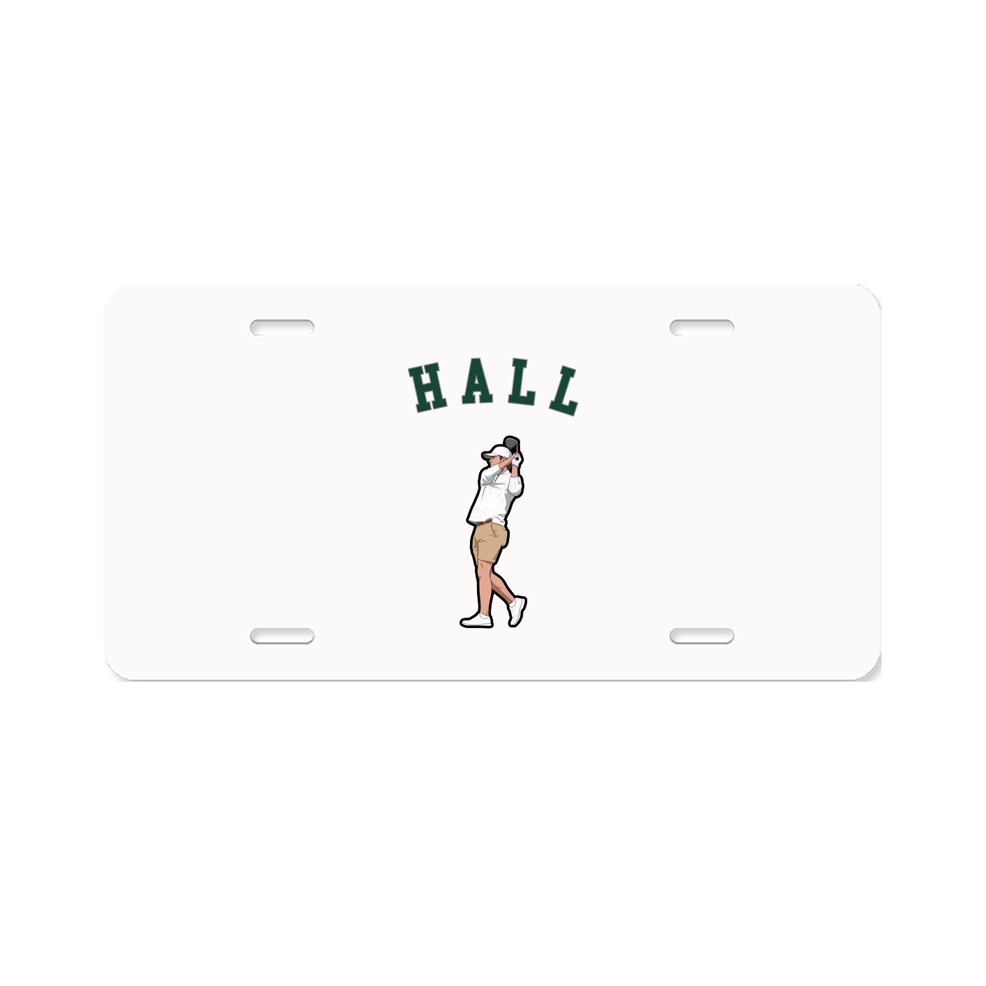 License Plate — Shirsey Arch in Classic