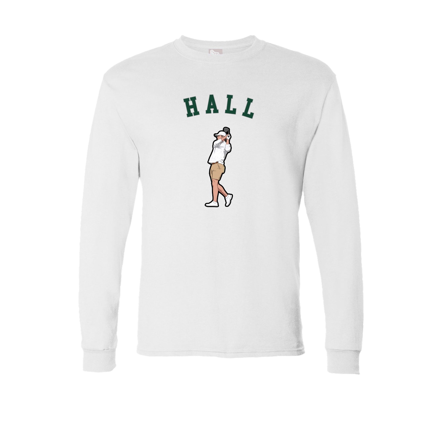 Long Sleeve Tee — Shirsey Arch in White
