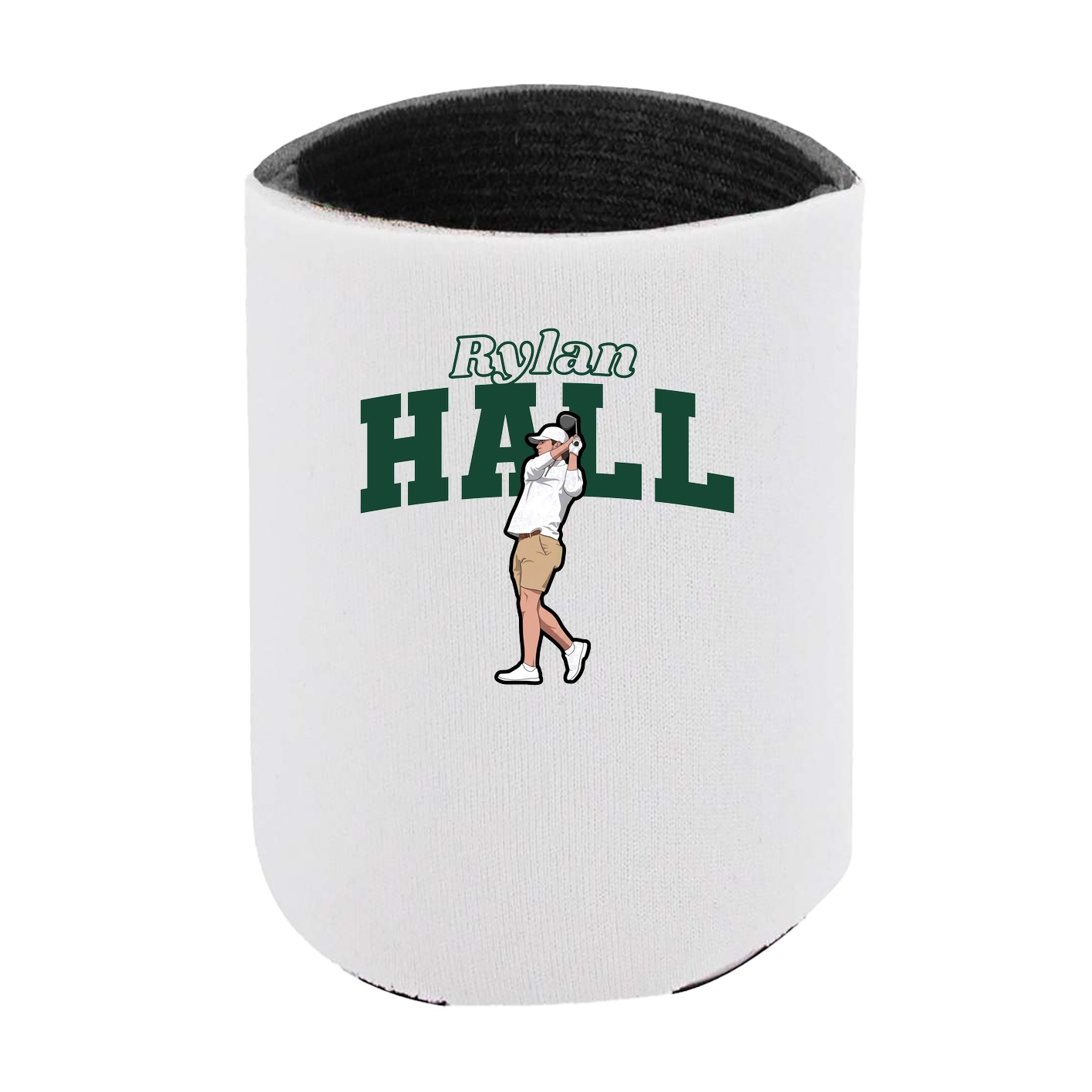 Can Holder — Name Arch in White