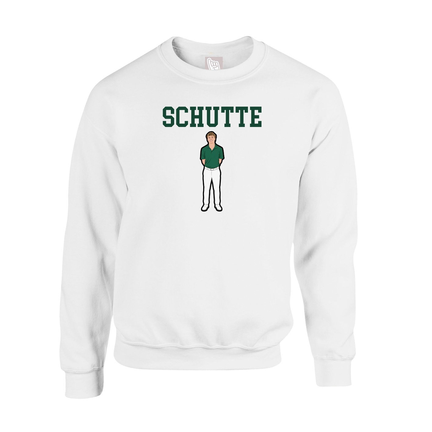 Fleece Crew — Shirsey in White