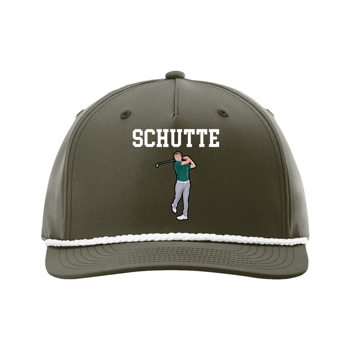 Five-Panel Classic Rope Cap — Shirsey in Green