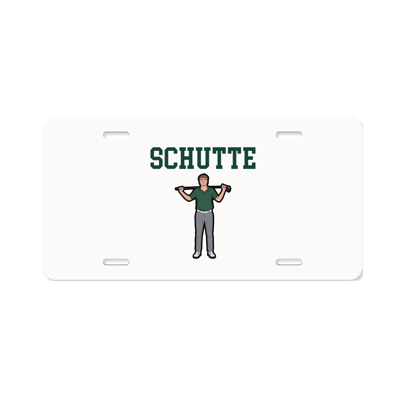 License Plate — Shirsey in Classic
