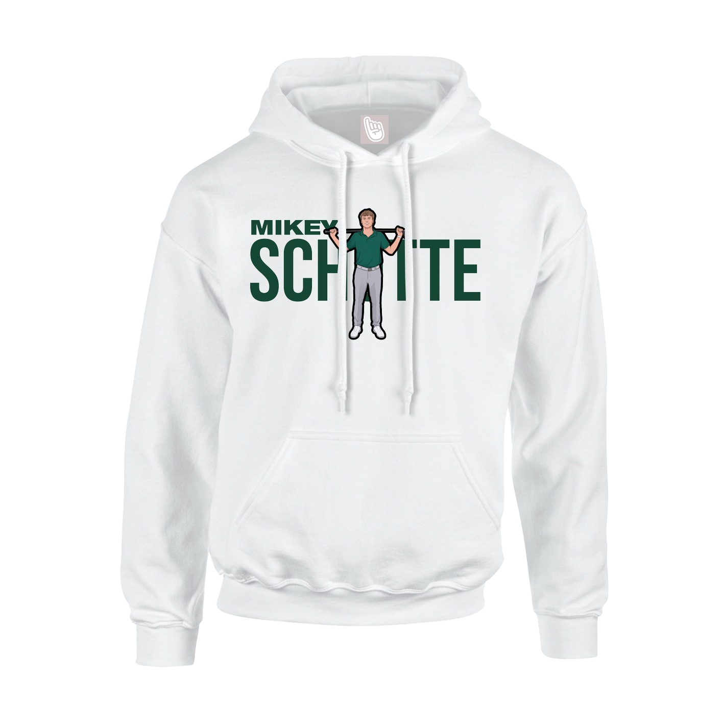 Youth Hoodie — Player Name in White