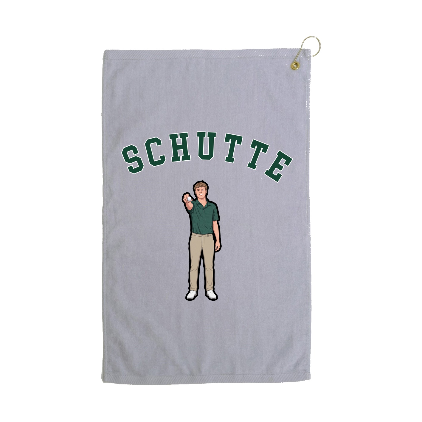 Golf Towel — Shirsey Arch in Grey