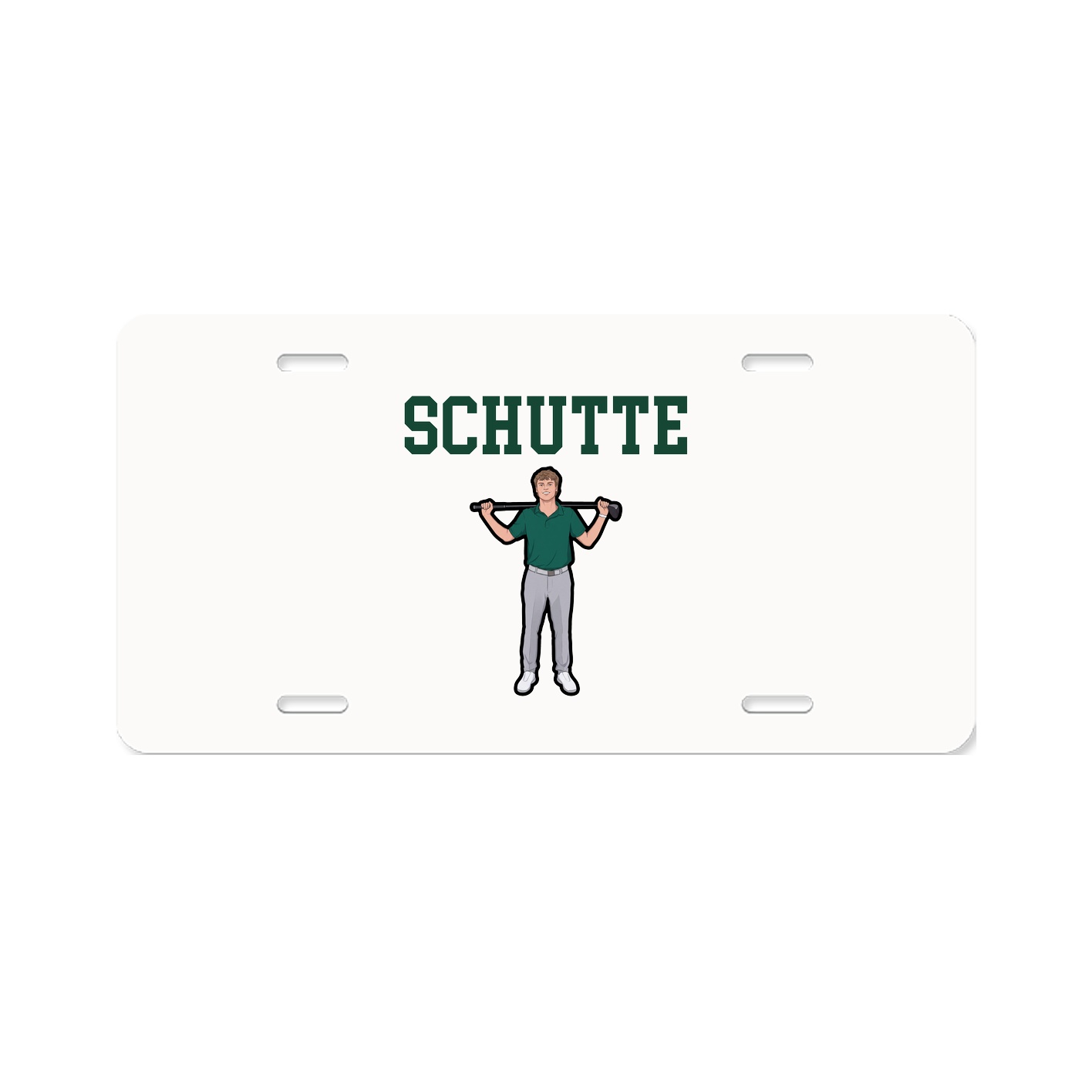 License Plate — Shirsey in Classic