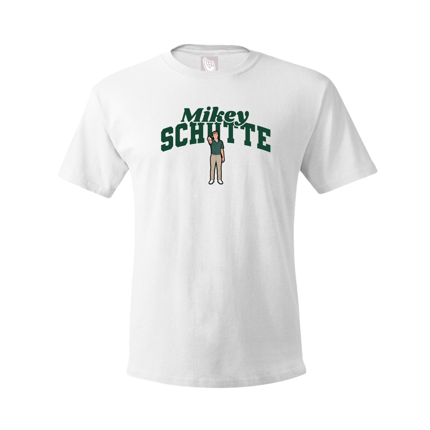 Youth Tee — Signature Arch in White