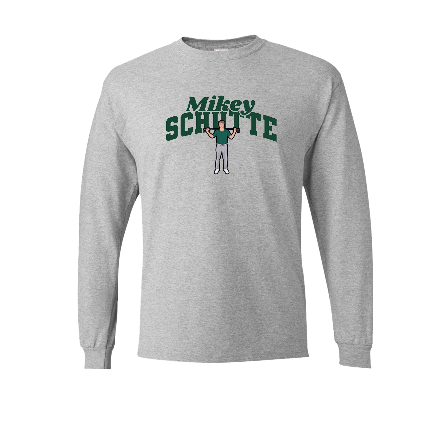 Long Sleeve Tee — Signature Arch in Grey