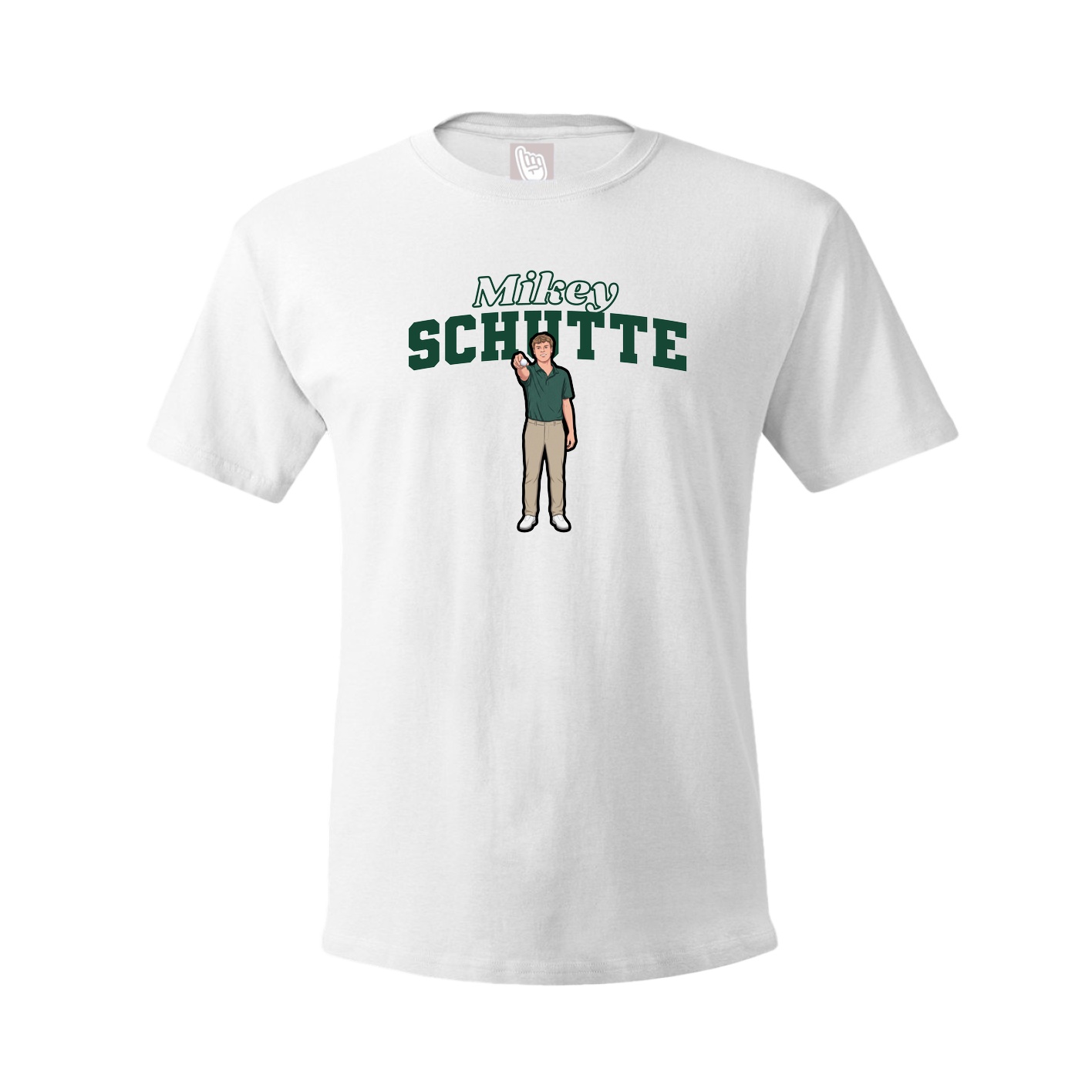 Tee — Name Arch in White