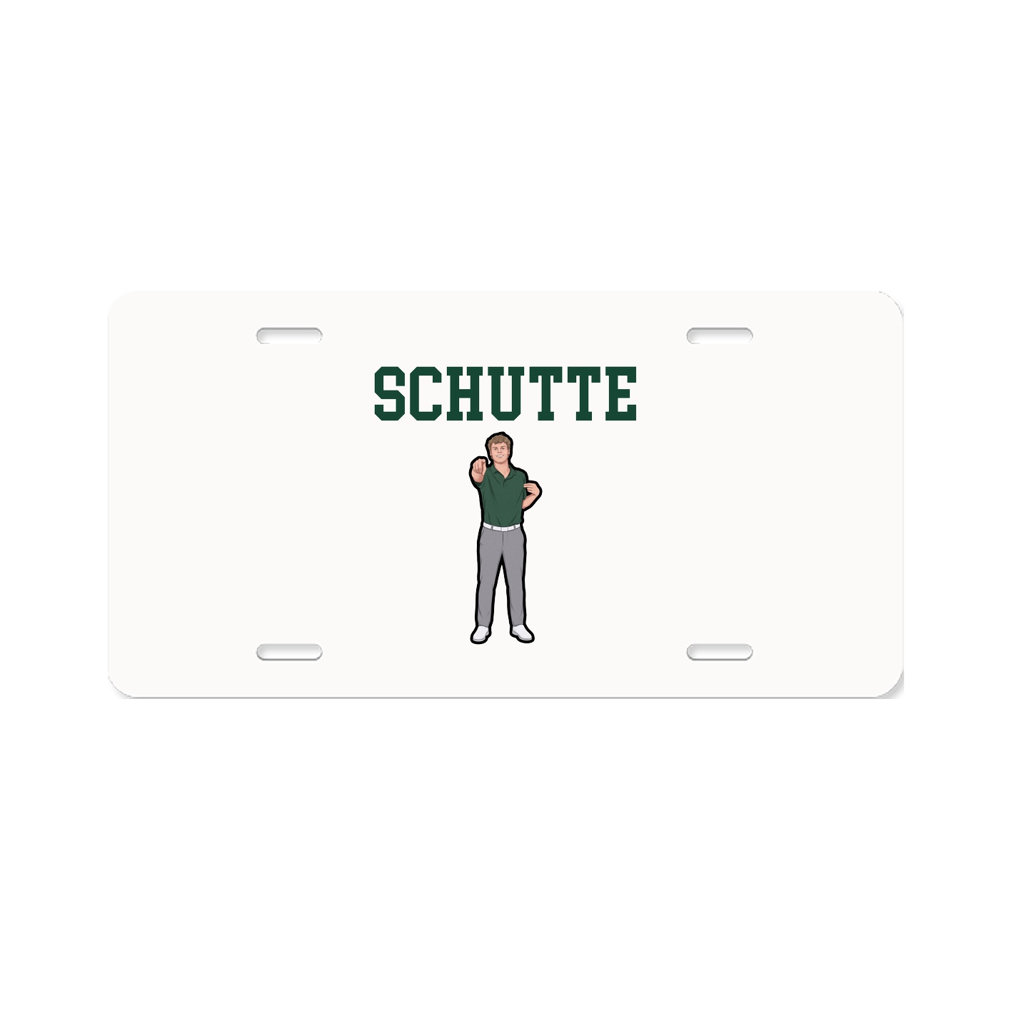 License Plate — Shirsey in Classic