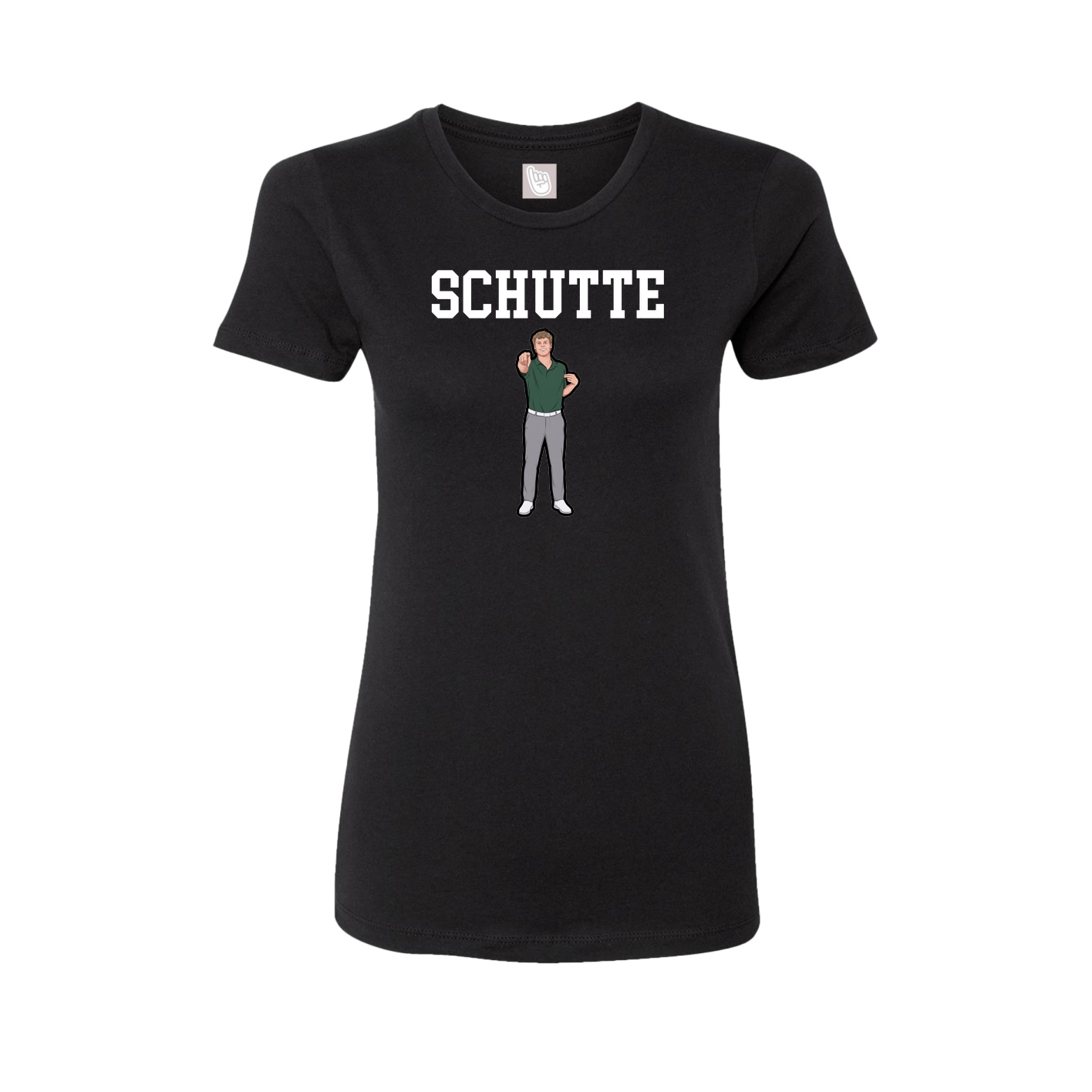 Fitted Women's Tee — Shirsey in Black