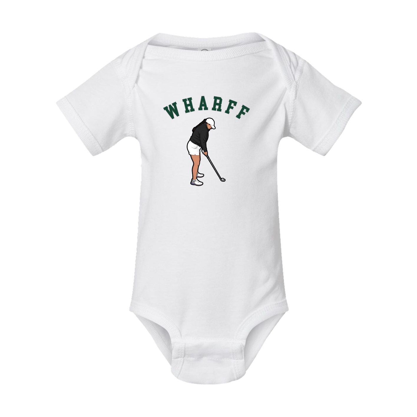 Baby Onesie — Shirsey Arch in White