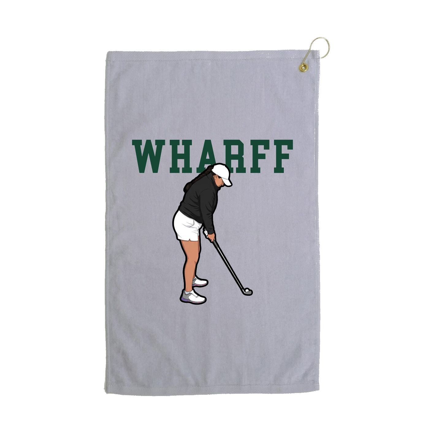 Golf Towel — Shirsey in Grey