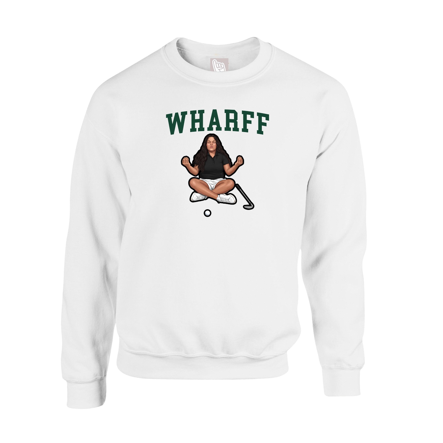 Fleece Crew — Shirsey in White