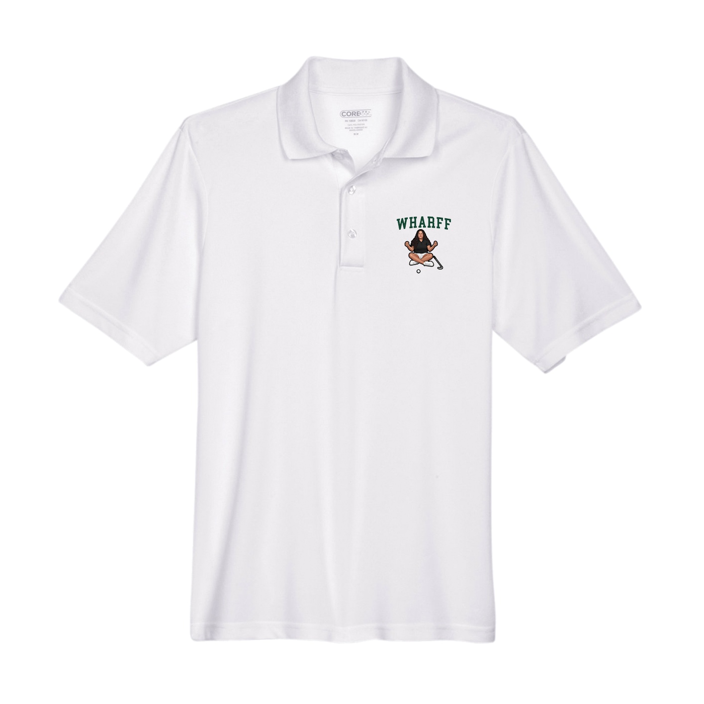 Performance Polo — Shirsey in White
