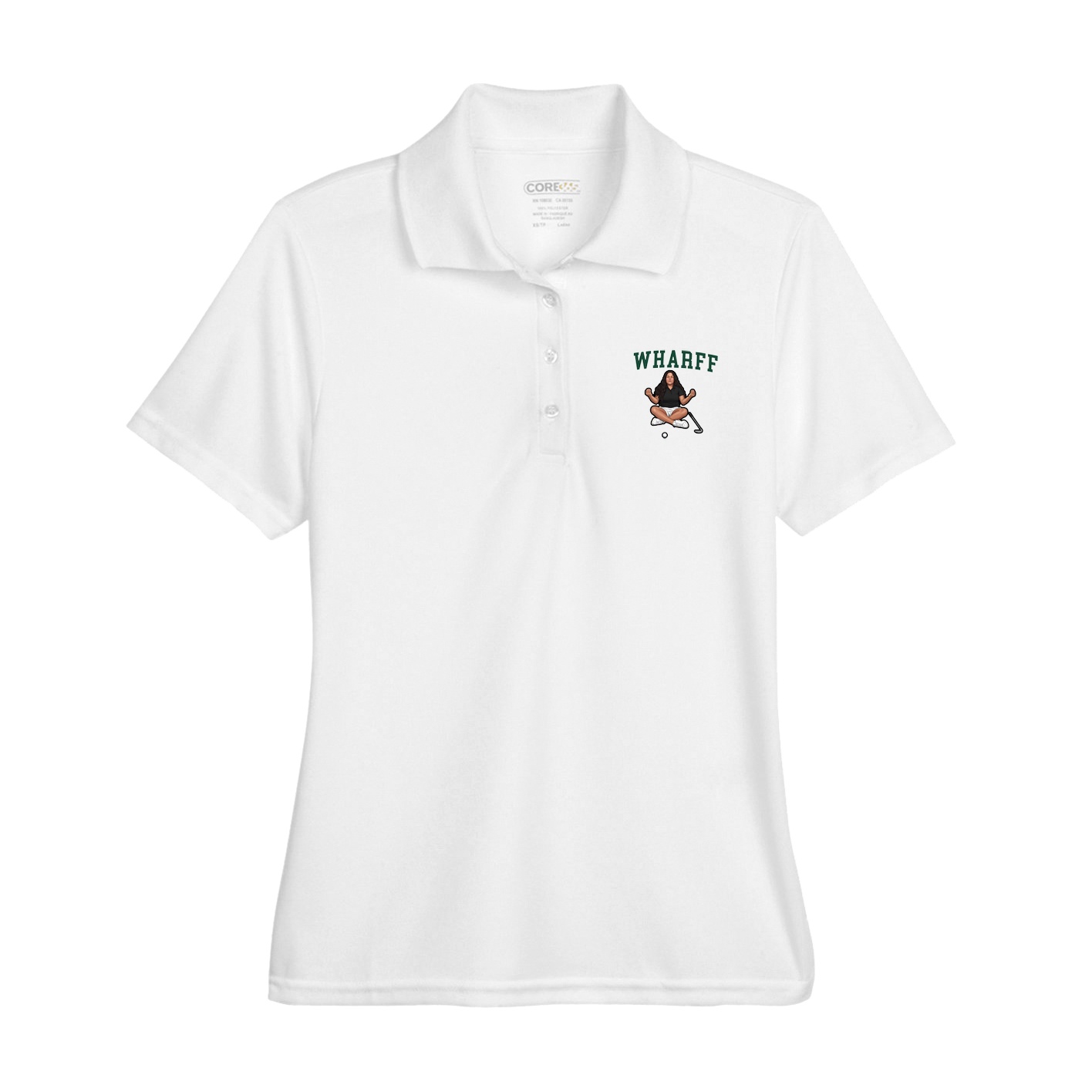 Womens Performance Polo — Shirsey in White