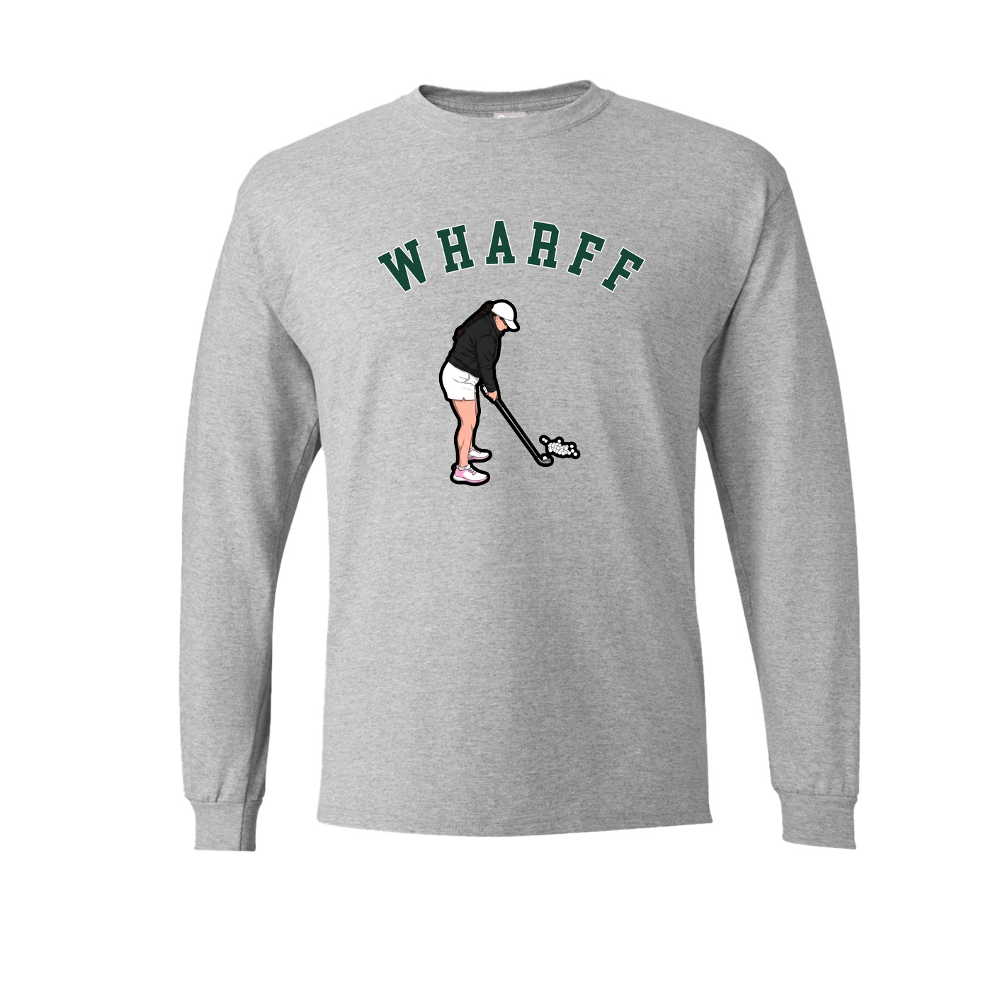 Long Sleeve Tee — Shirsey Arch in Grey