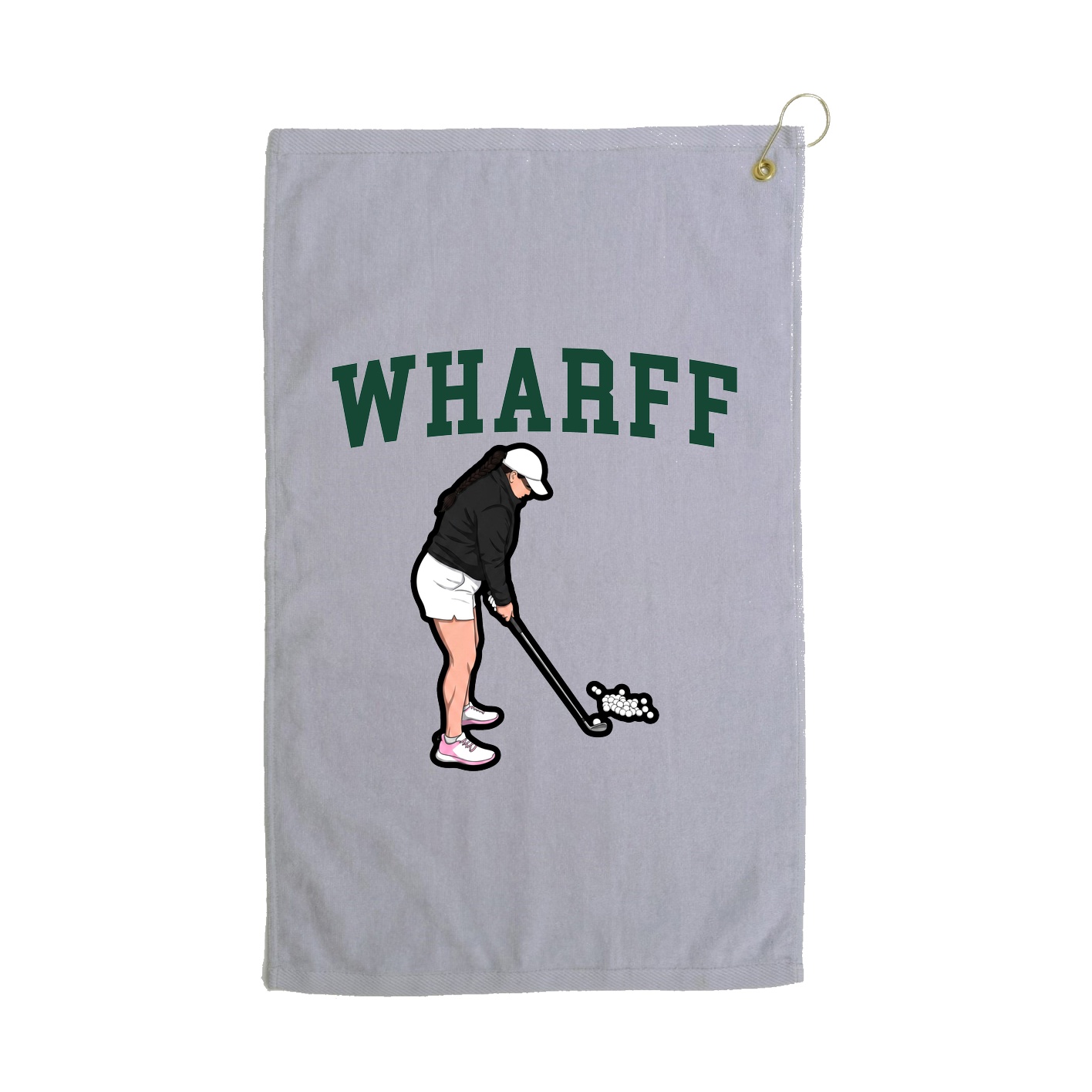 Terry Velour Golf Towel