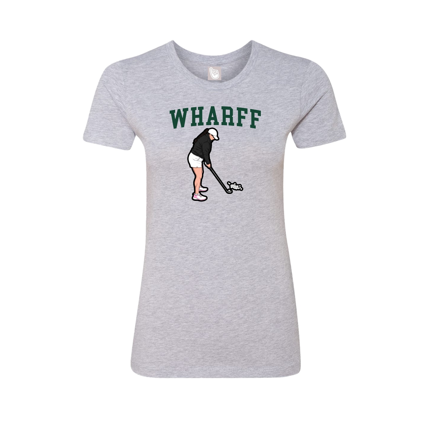 Fitted Women's Tee — Shirsey in Grey