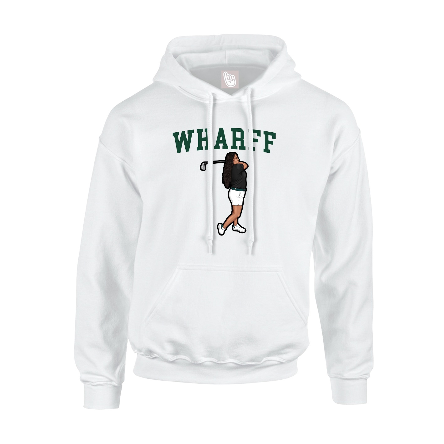 Youth Hoodie — Shirsey in White