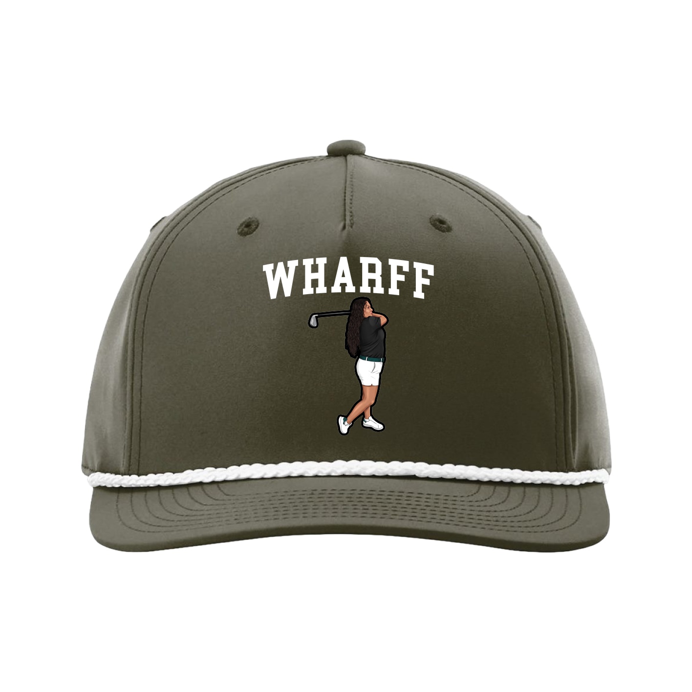 Five-Panel Classic Rope Cap — Shirsey in Green