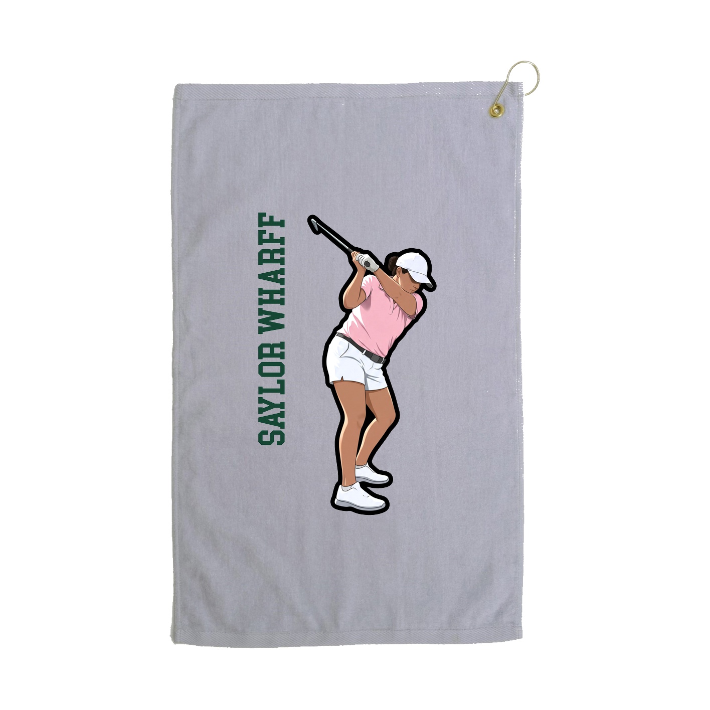 Terry Velour Golf Towel