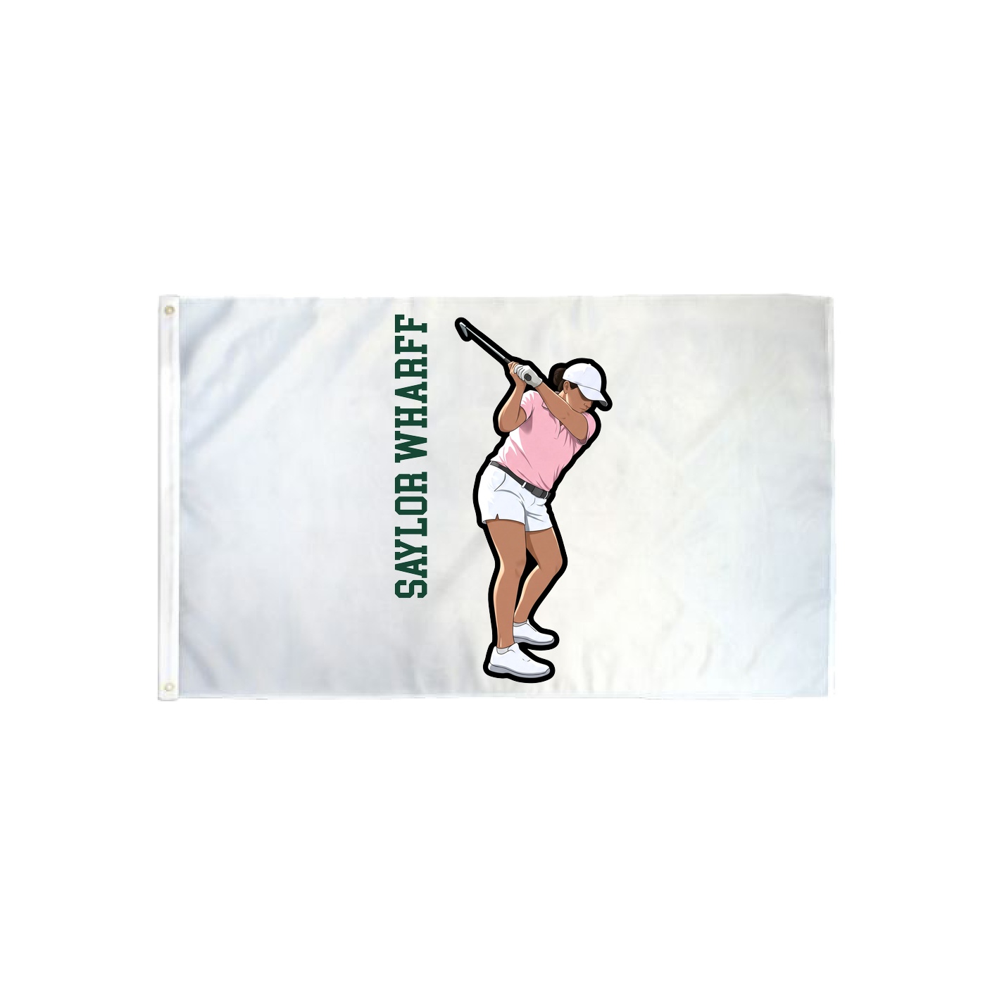 3x5 Flag — Name Vertical in Classic