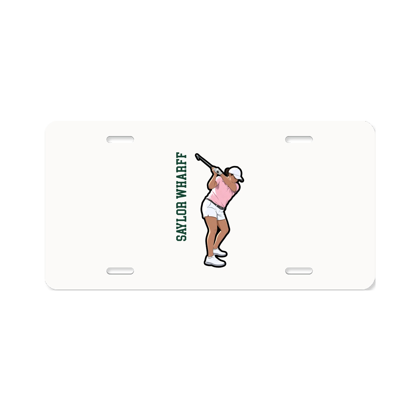 Aluminum License Plate