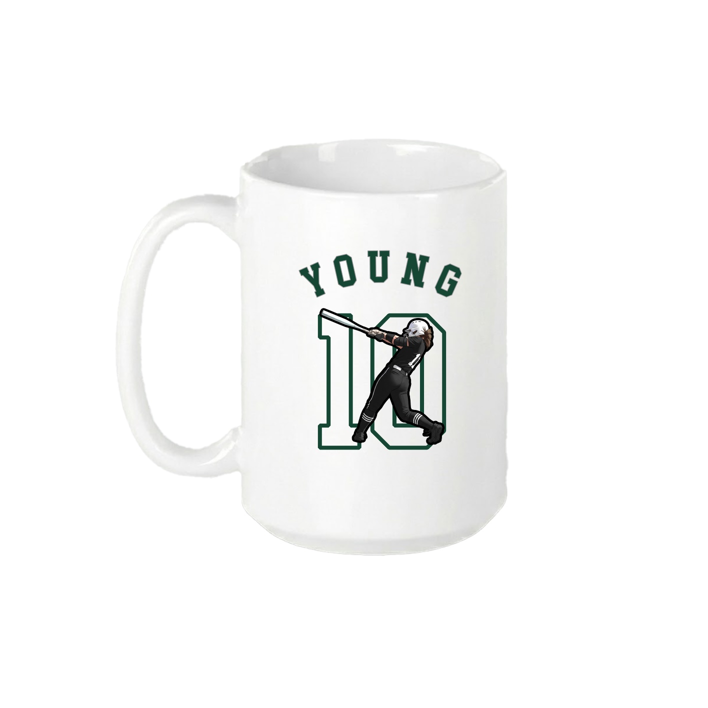 15oz Coffee Mug — Shirsey Arch in White