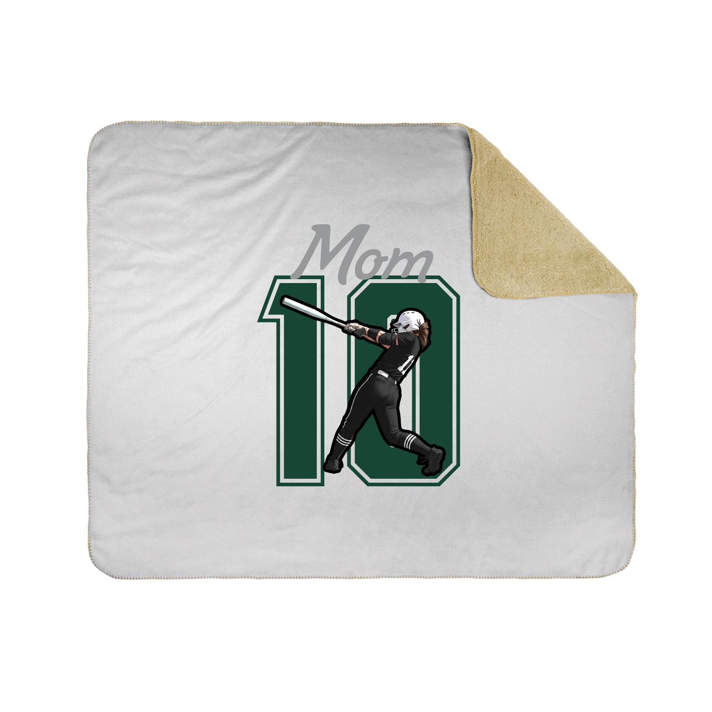 Throw Blanket — Mothers Day Shirsey in White