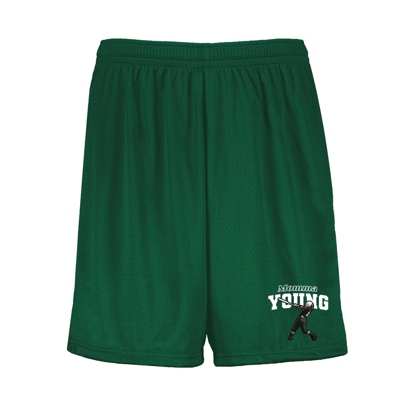 Shorts — Mothers Day Block in Green
