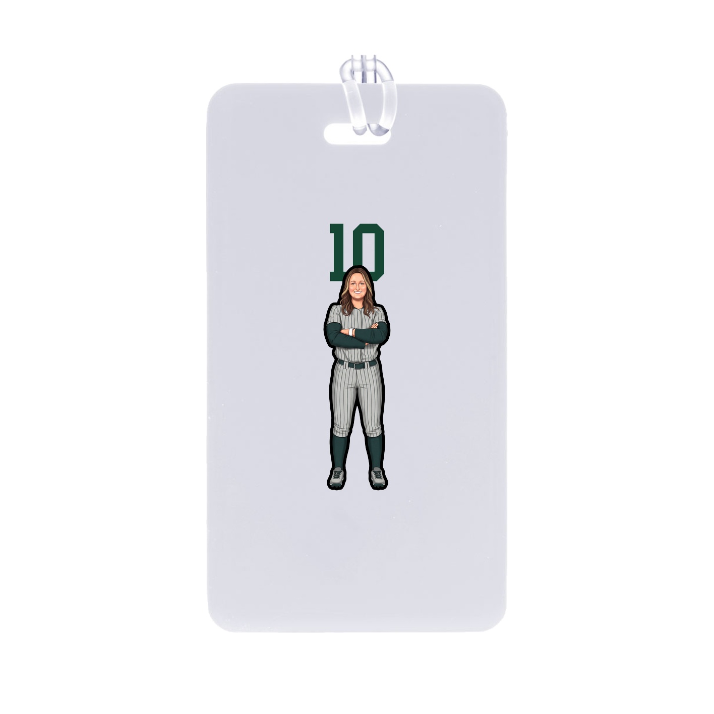 Bag Tag — Number Top in Classic
