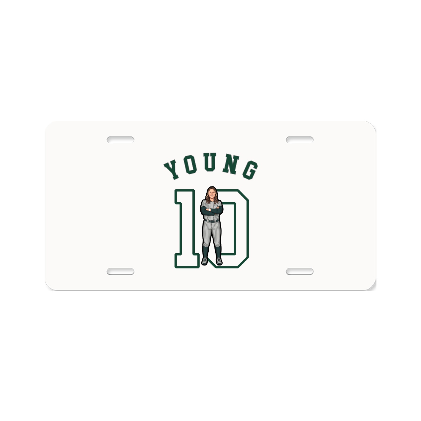 License Plate — Shirsey Arch in Classic