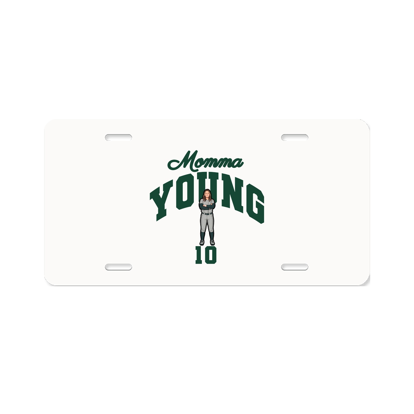 License Plate — Mothers Day Arch in Classic