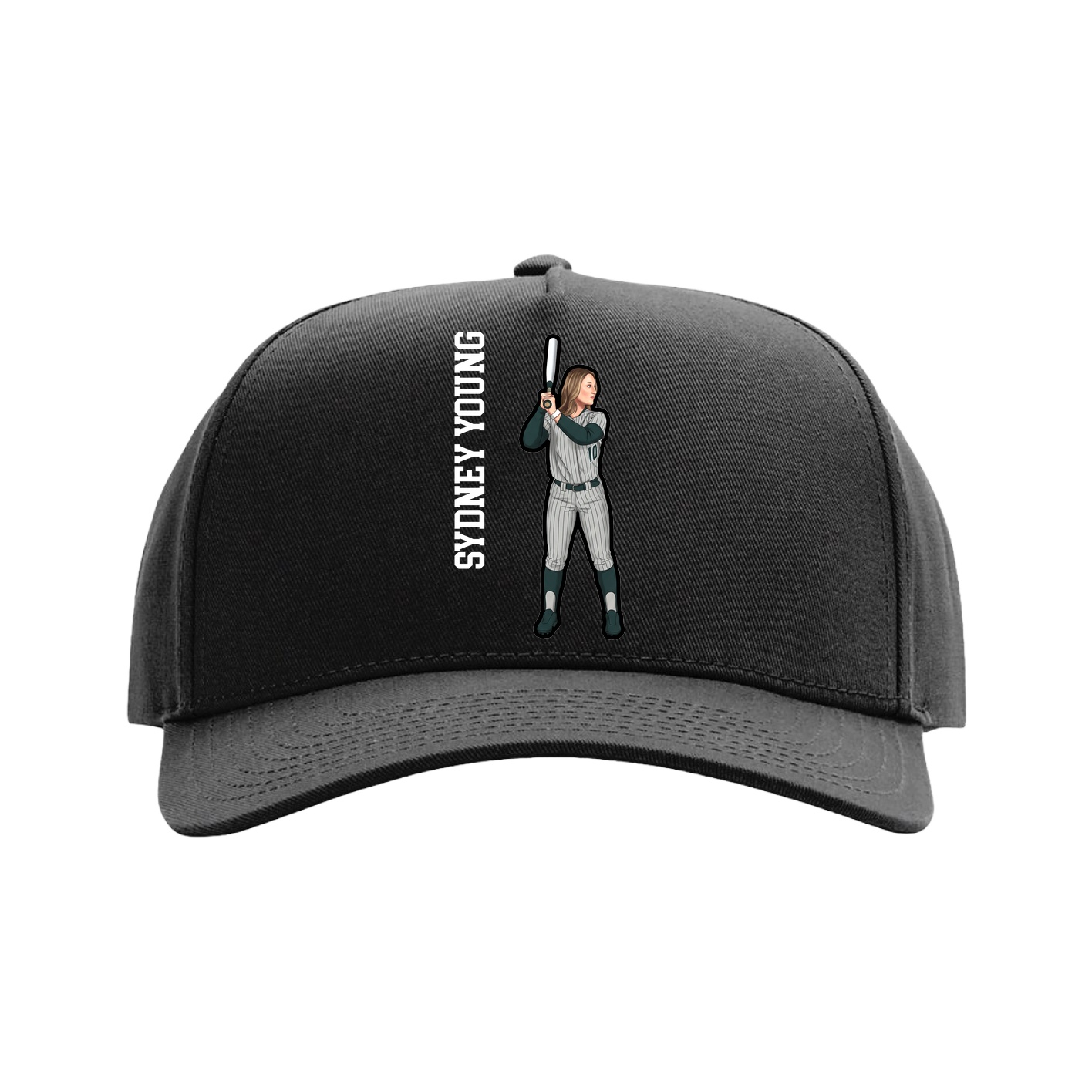 Full Fabric Five-Panel Champ Cap