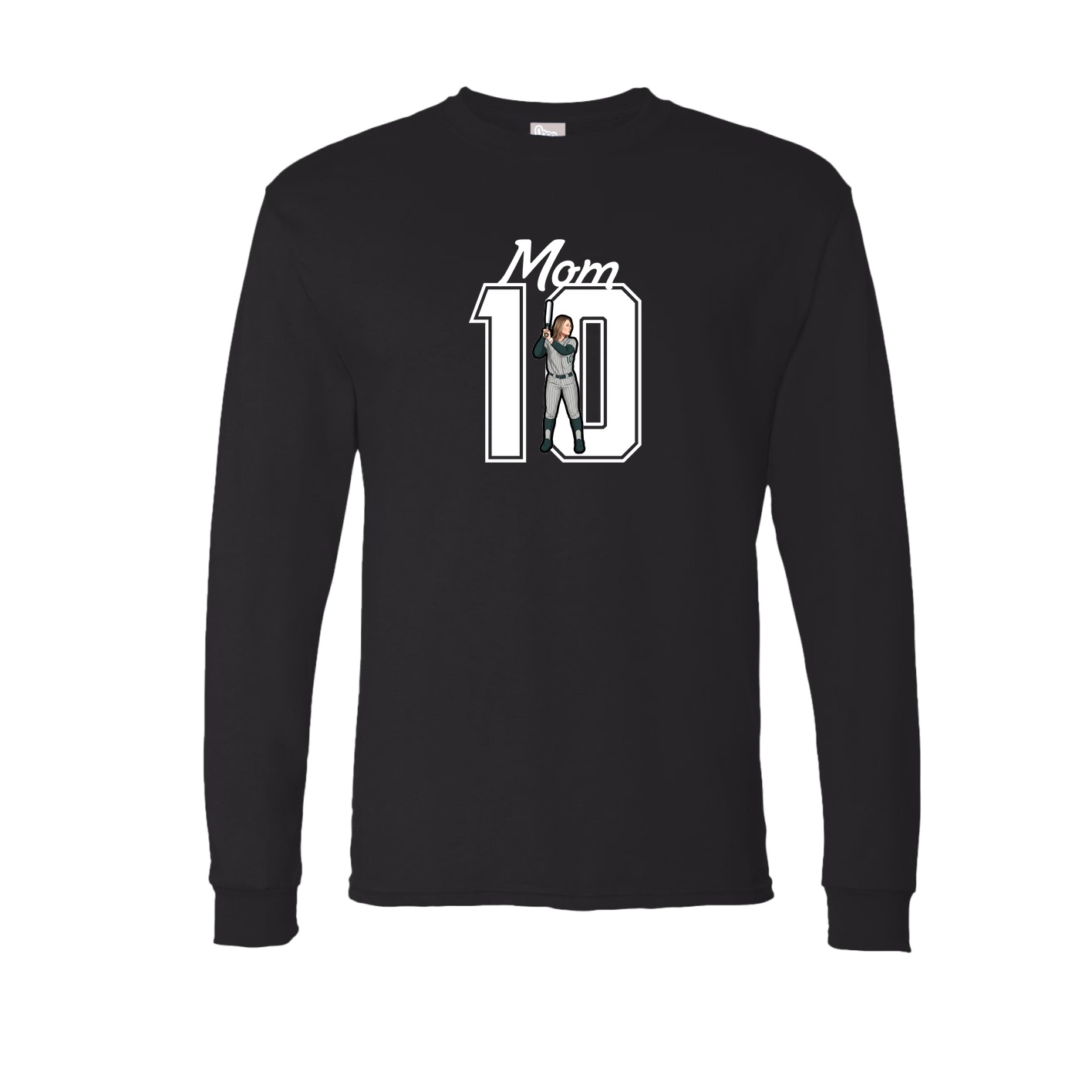 Long Sleeve Tee — Mothers Day Shirsey in Black
