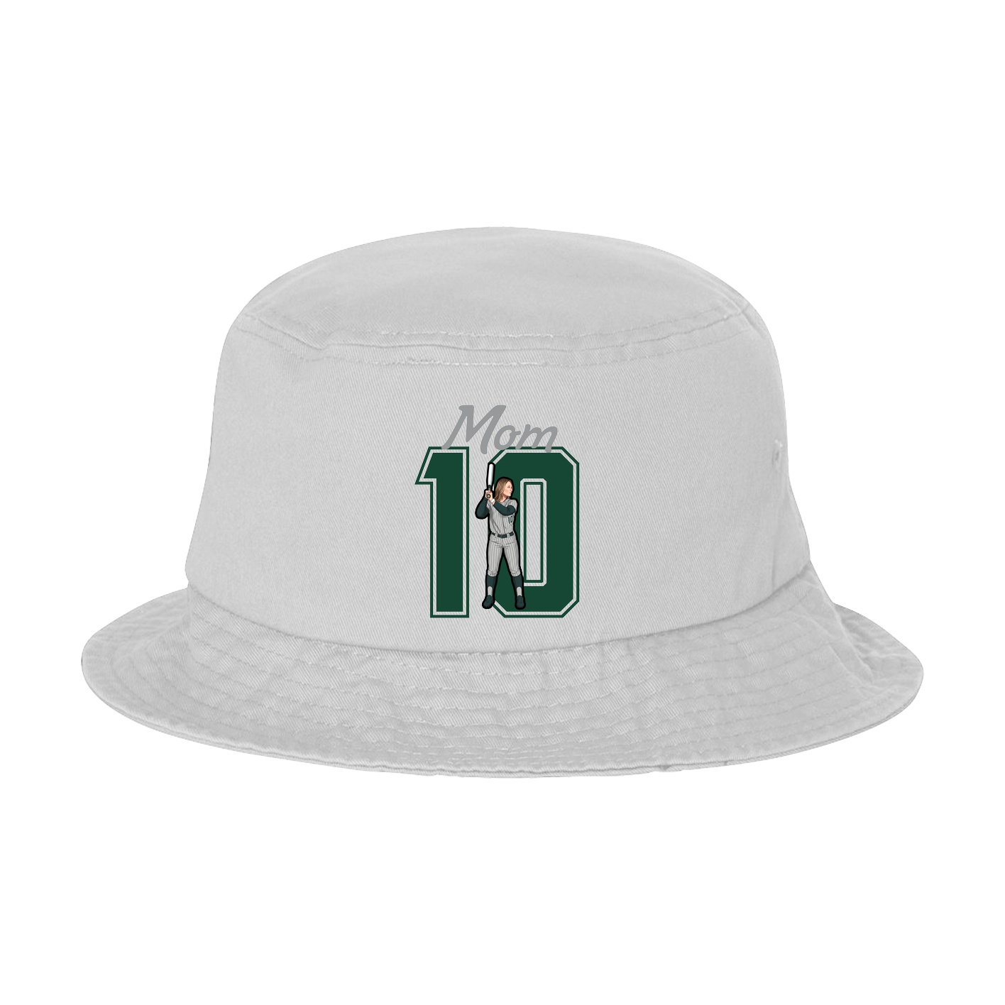 Bucket Cap — Mothers Day Shirsey in White