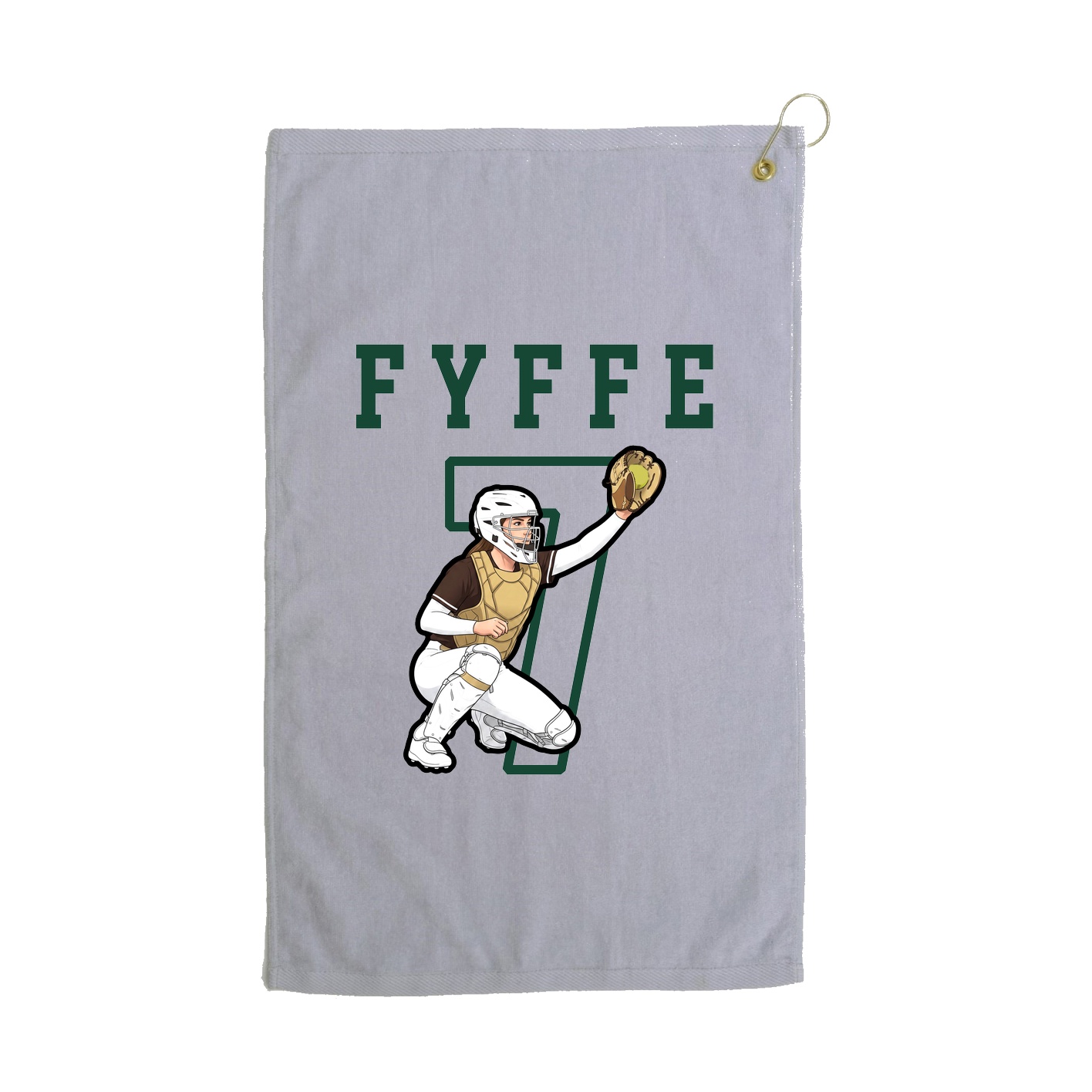 Golf Towel — Shirsey in Grey