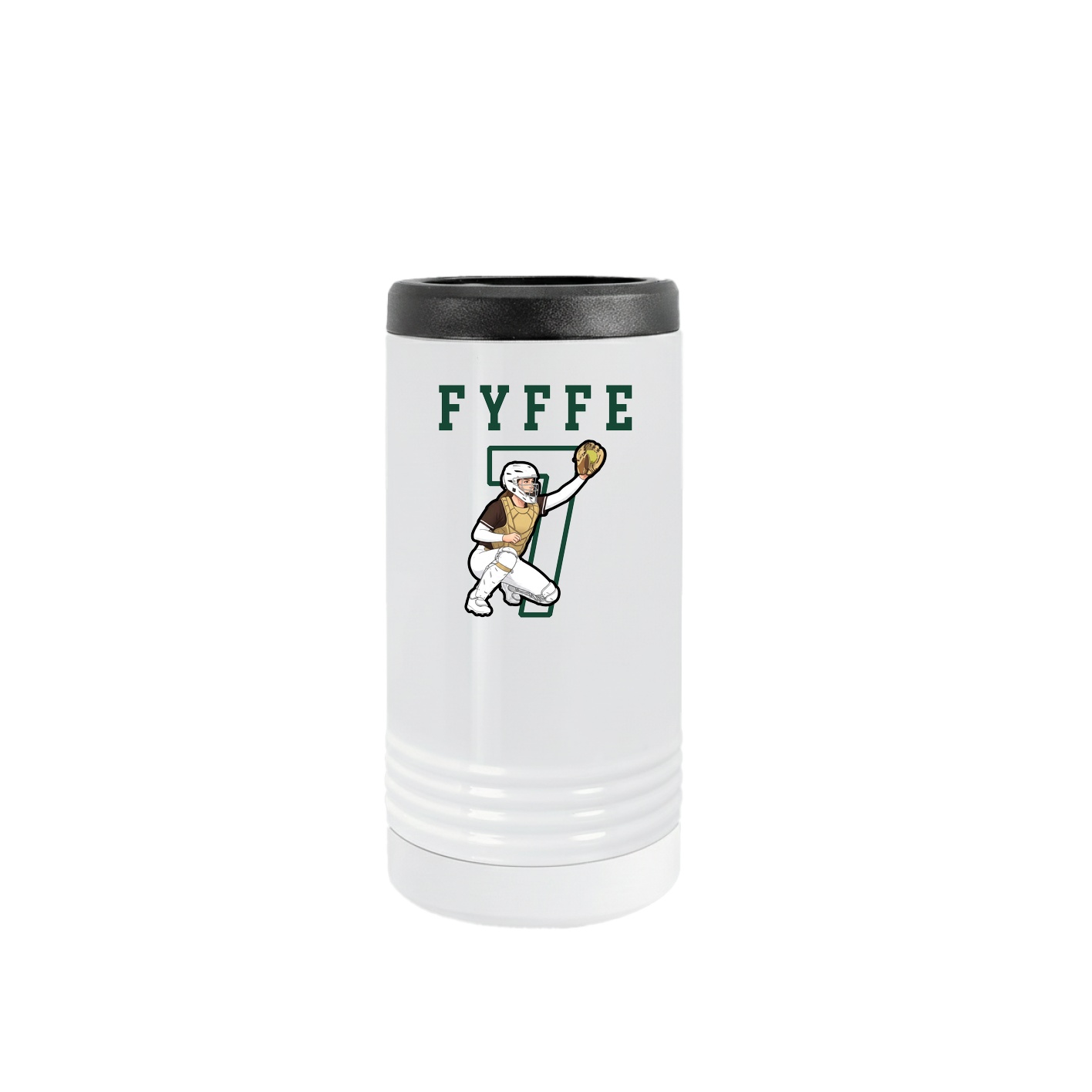 Slim Beverage Holder — Shirsey in White