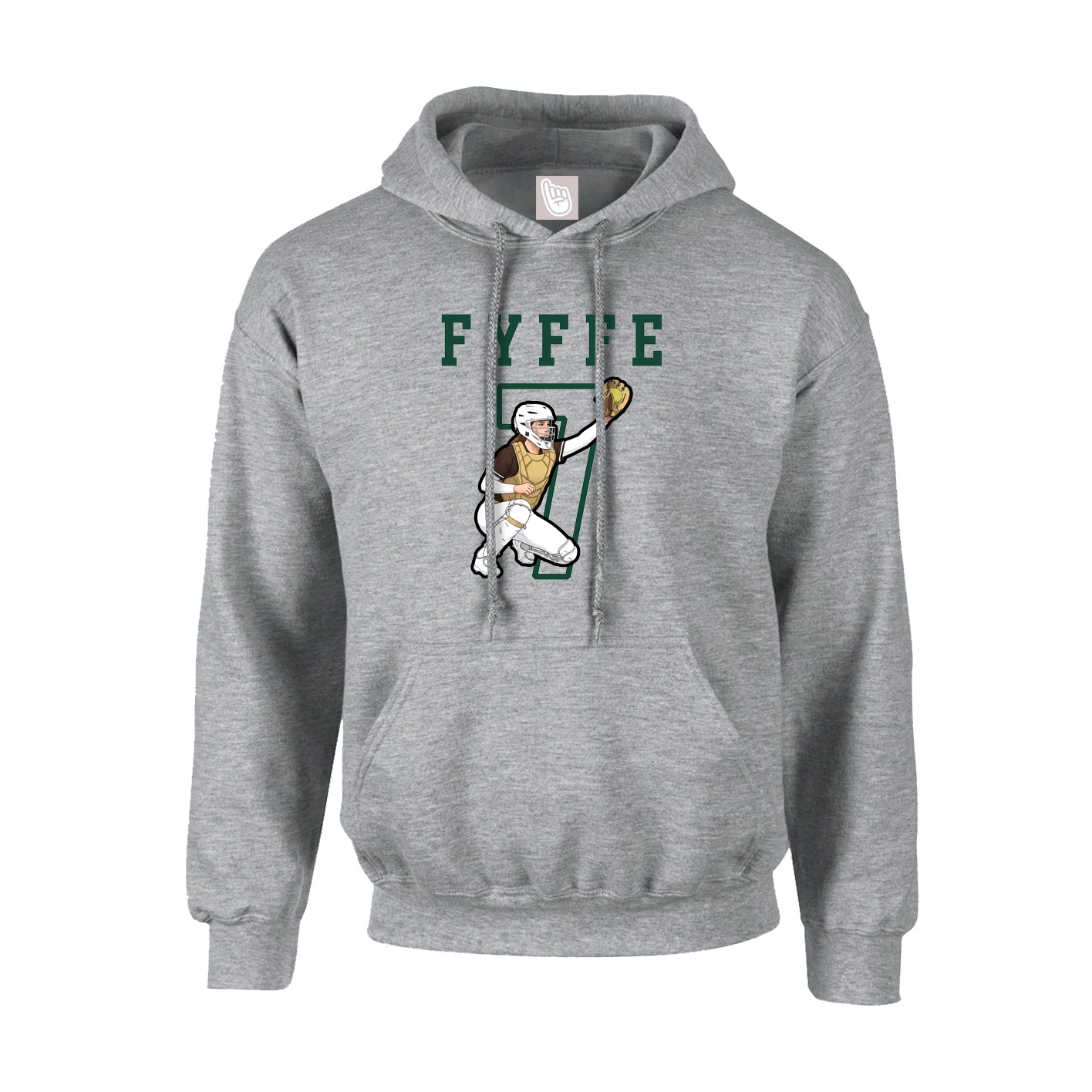 Hoodie — Shirsey in Grey
