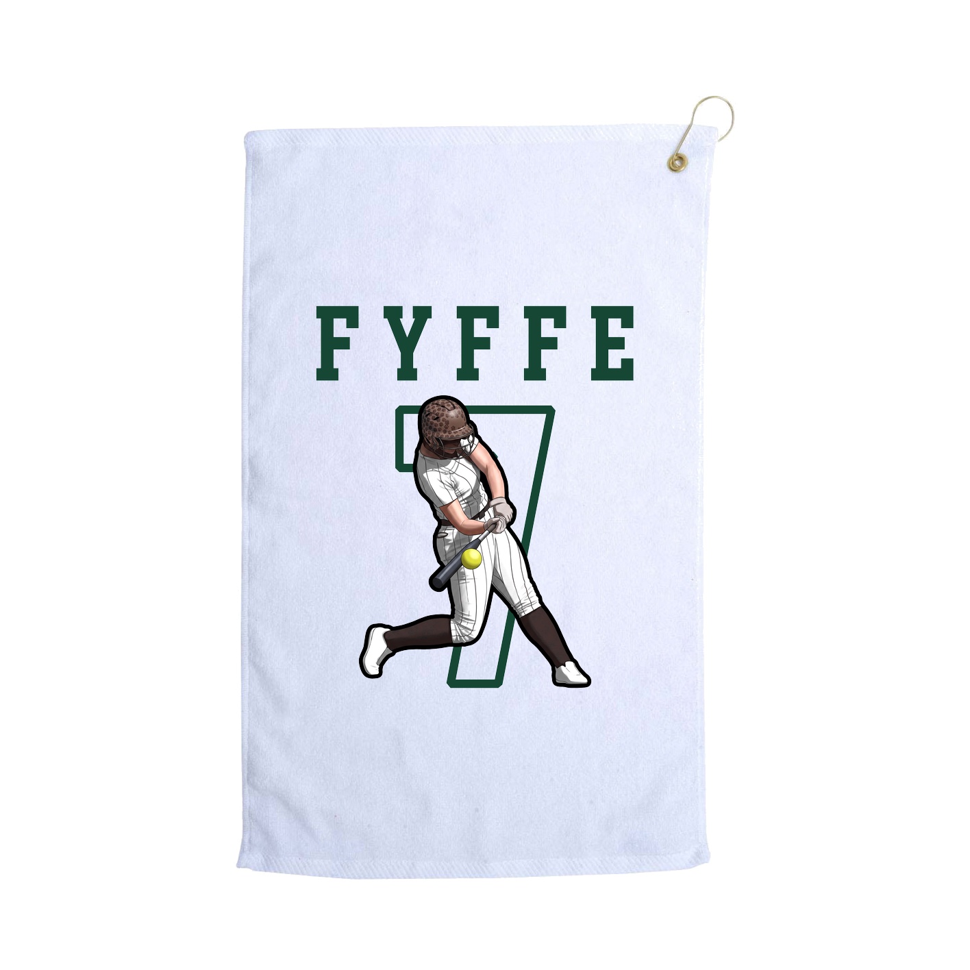 Golf Towel — Shirsey in White