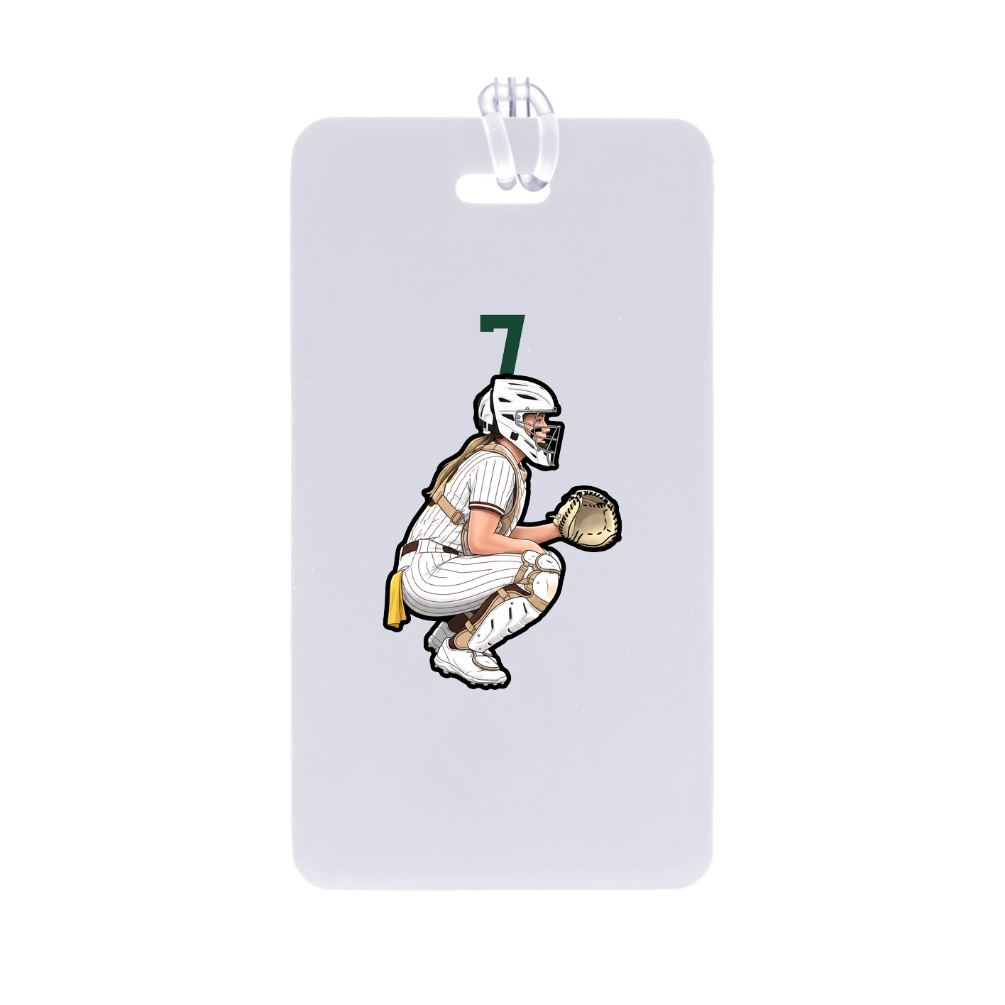 Bag Tag — Number Top in Classic