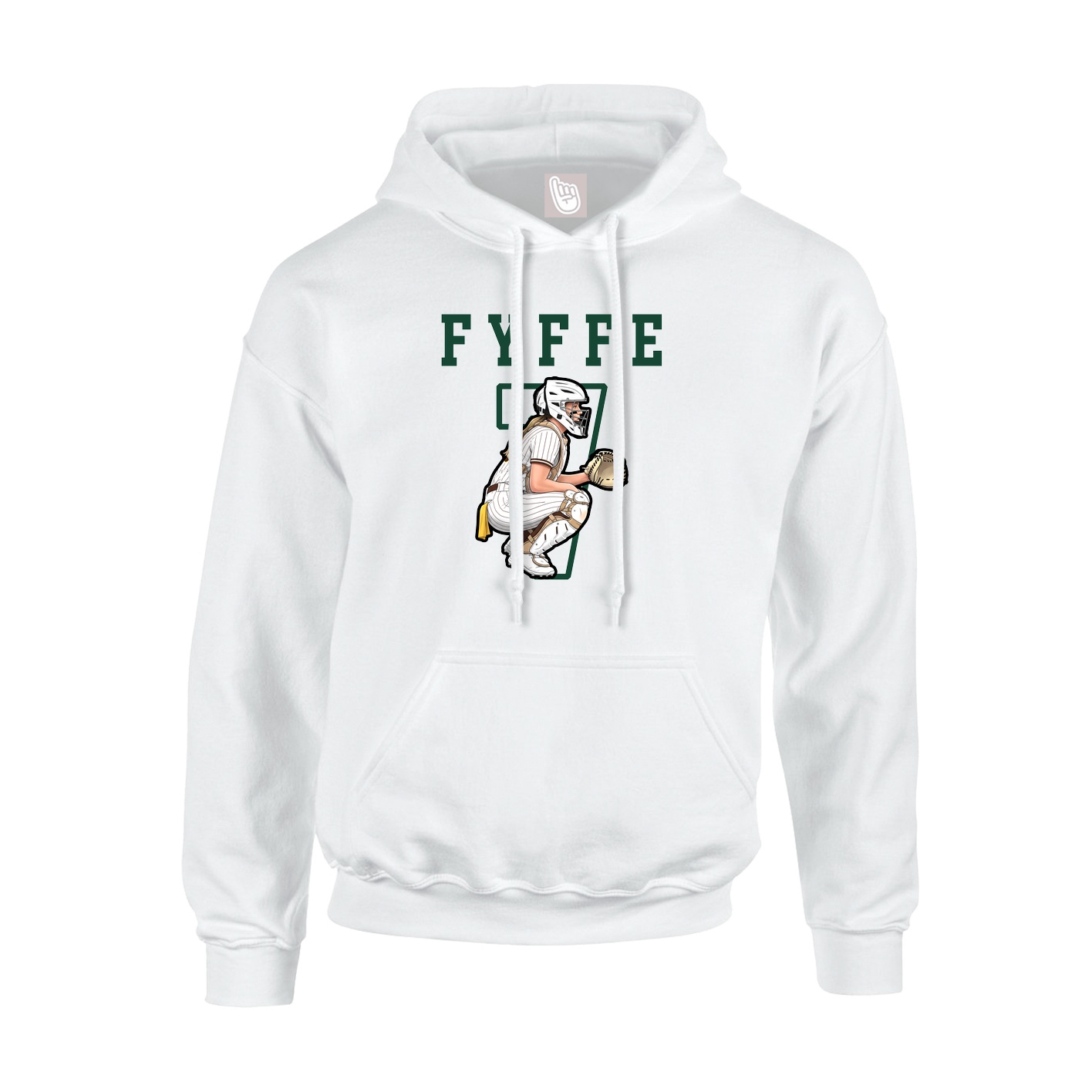 Youth Hoodie — Shirsey in White