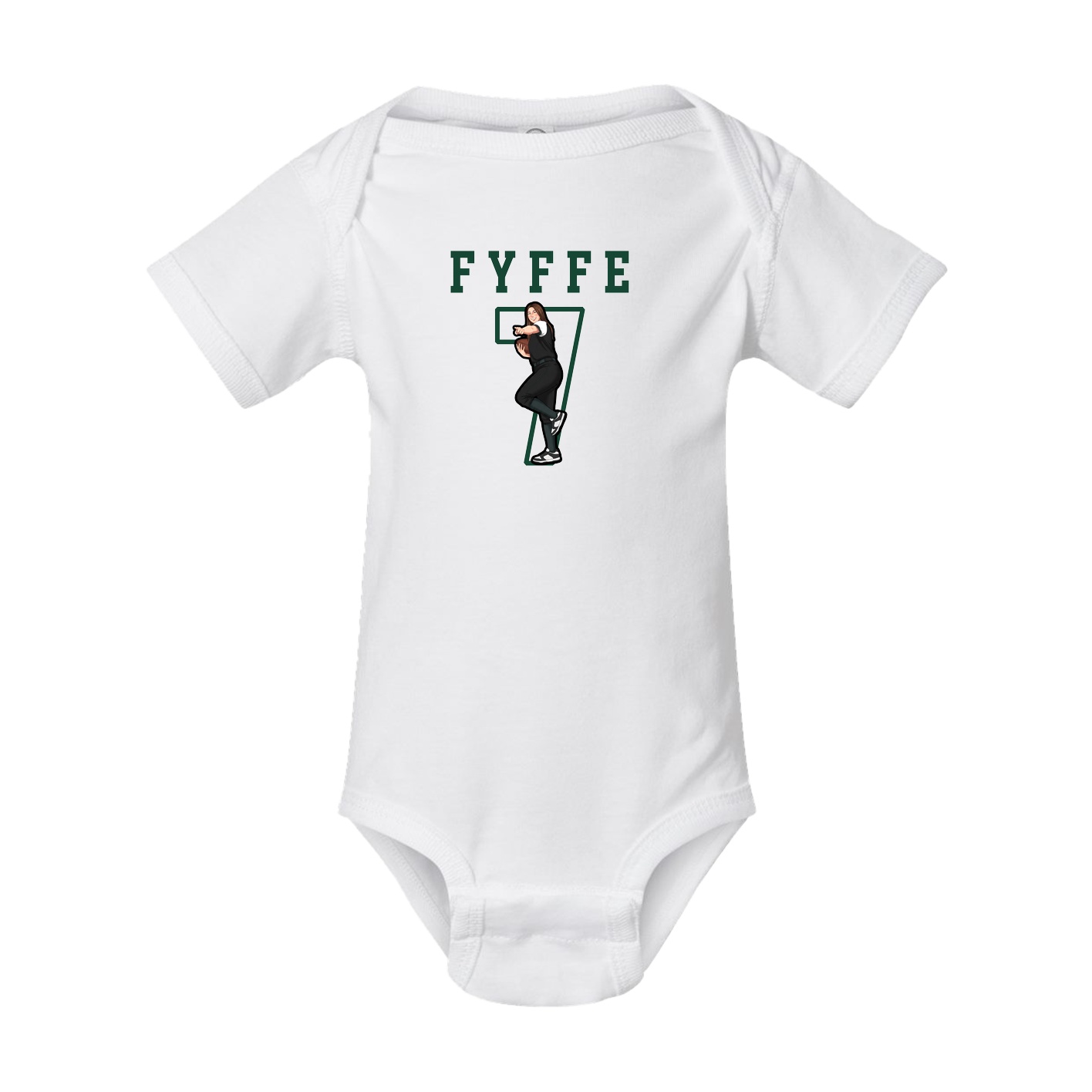 Baby Onesie — Shirsey in White