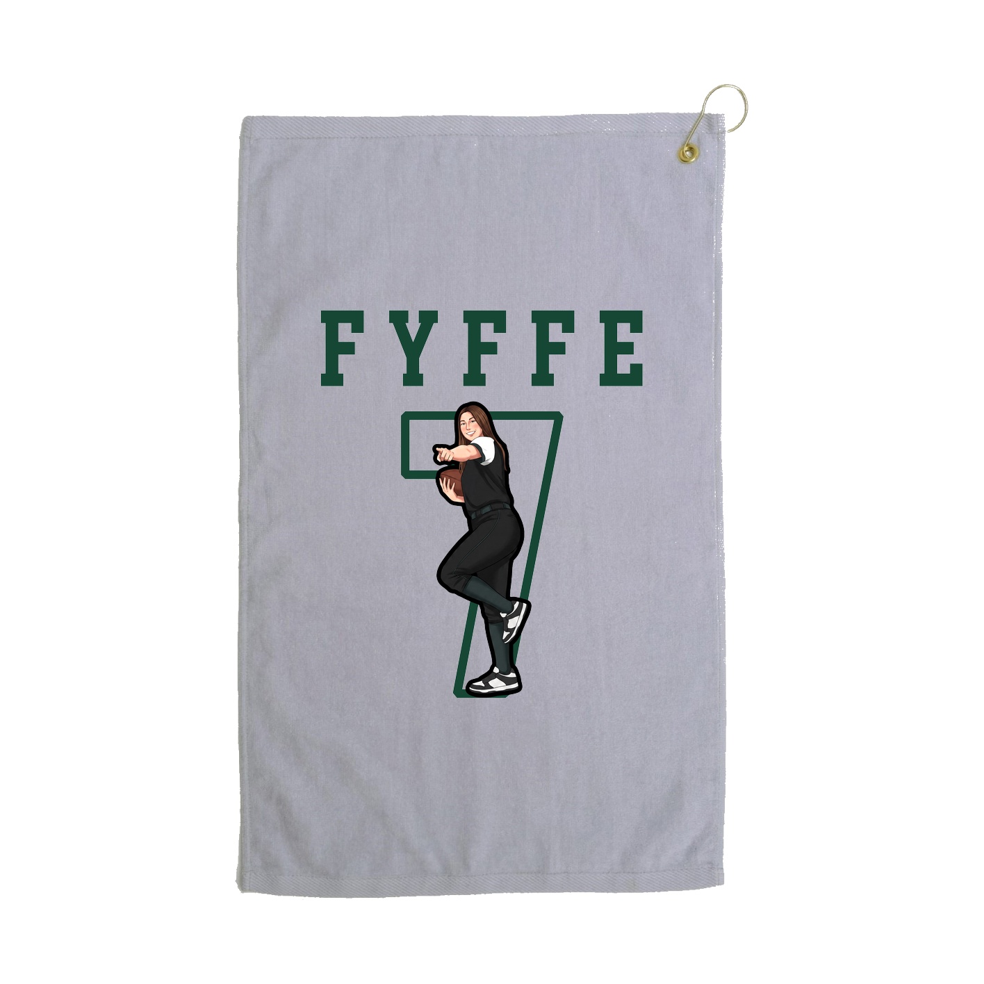 Golf Towel — Shirsey in Grey