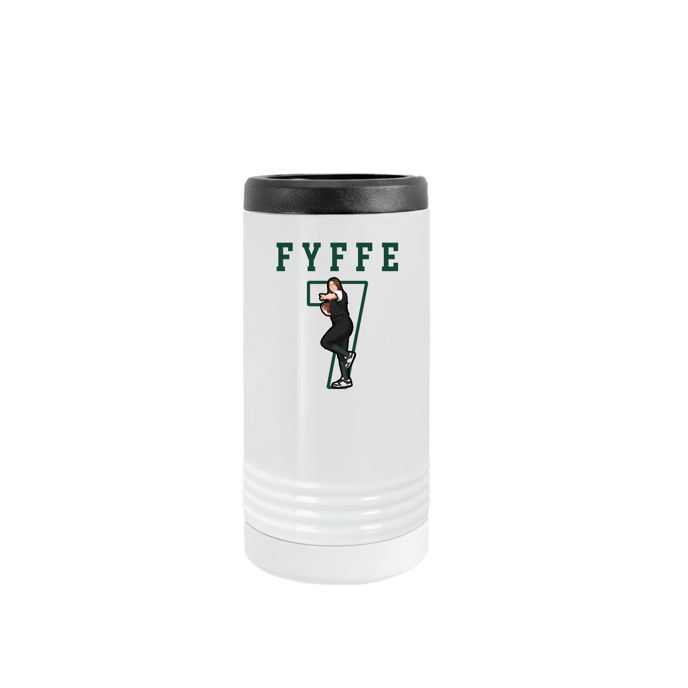 Slim Beverage Holder — Shirsey in White