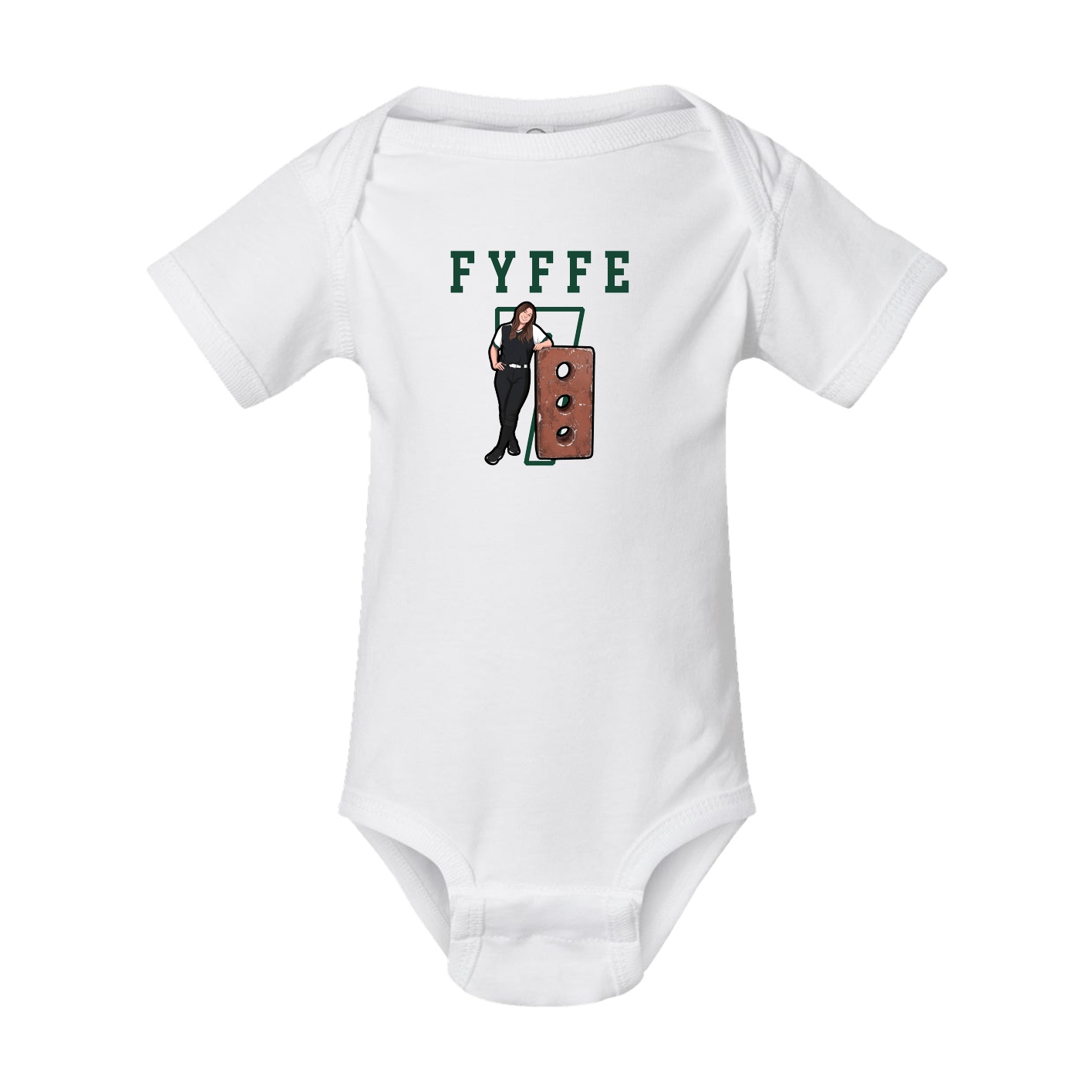 Baby Onesie — Shirsey in White