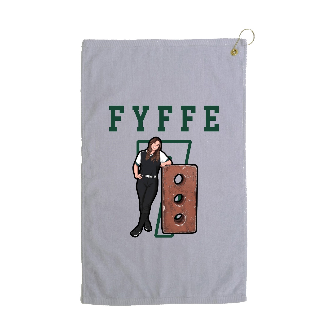 Golf Towel — Shirsey in Grey