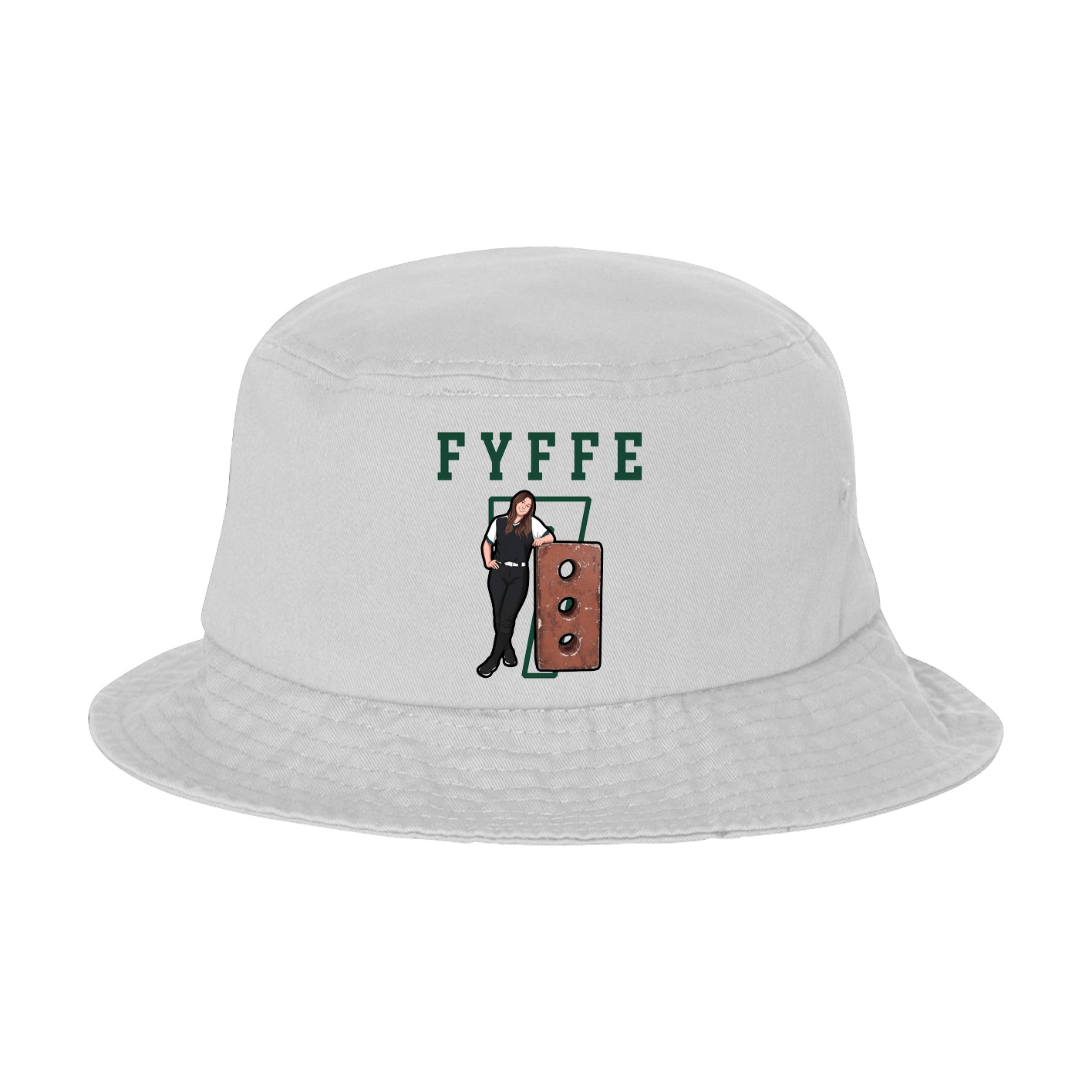 Bucket Cap — Shirsey in White